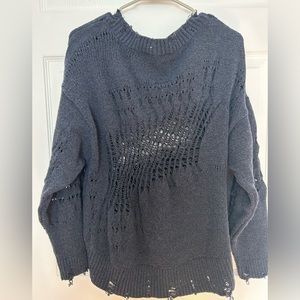 Distressed Zara sweater